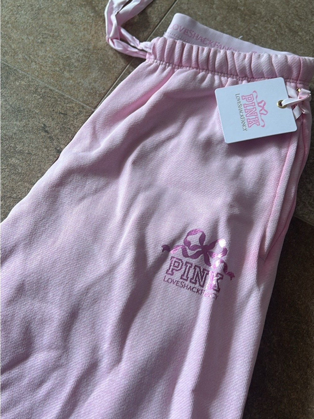 PINK by LoveShackFancy Sweaypants